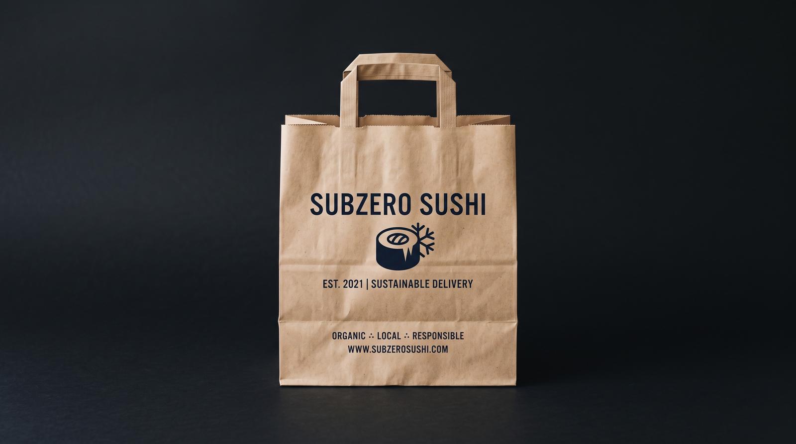 Subzero Sushi Premium Sustainable Packaging
