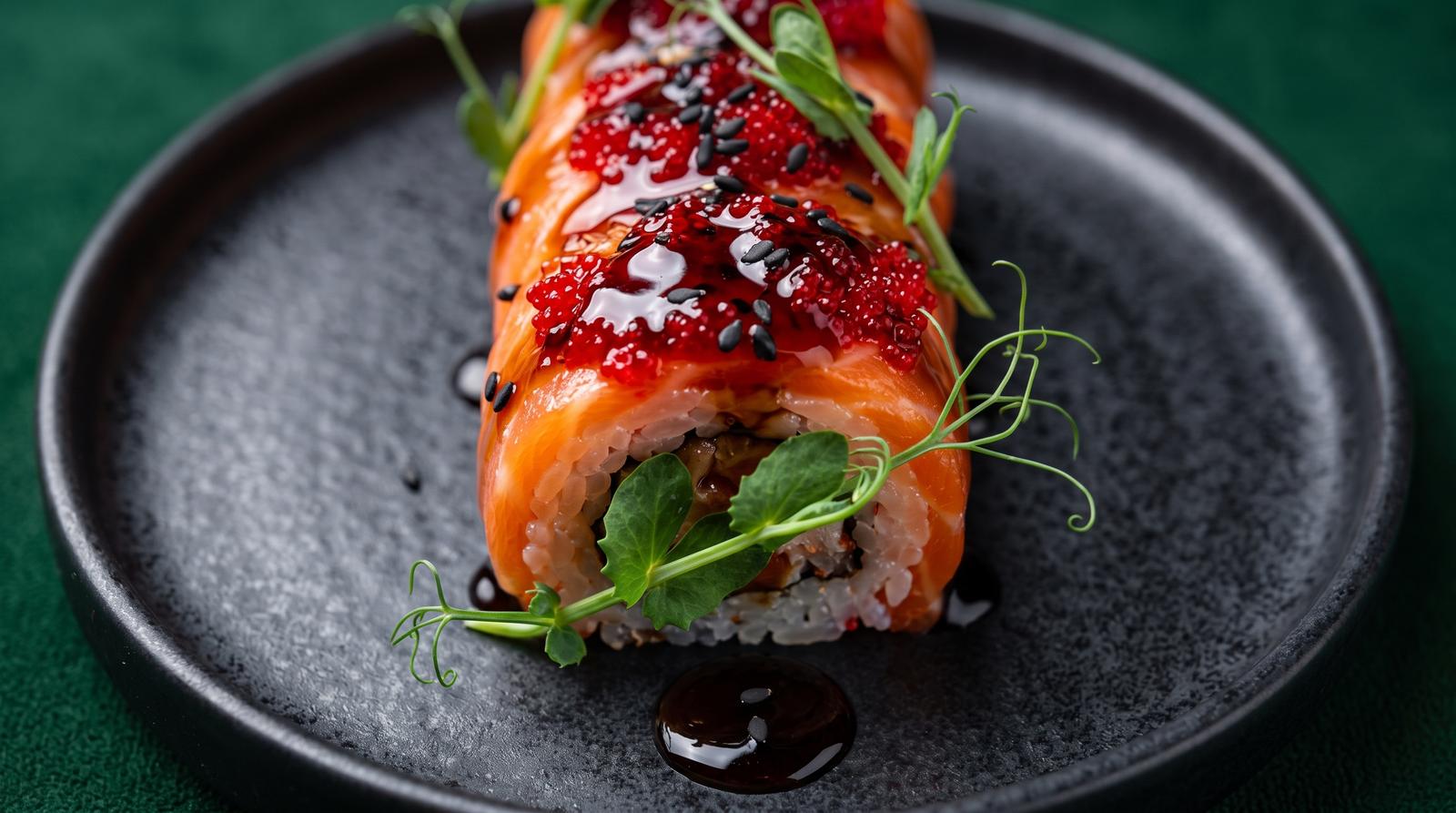 The Ice Dragon Roll